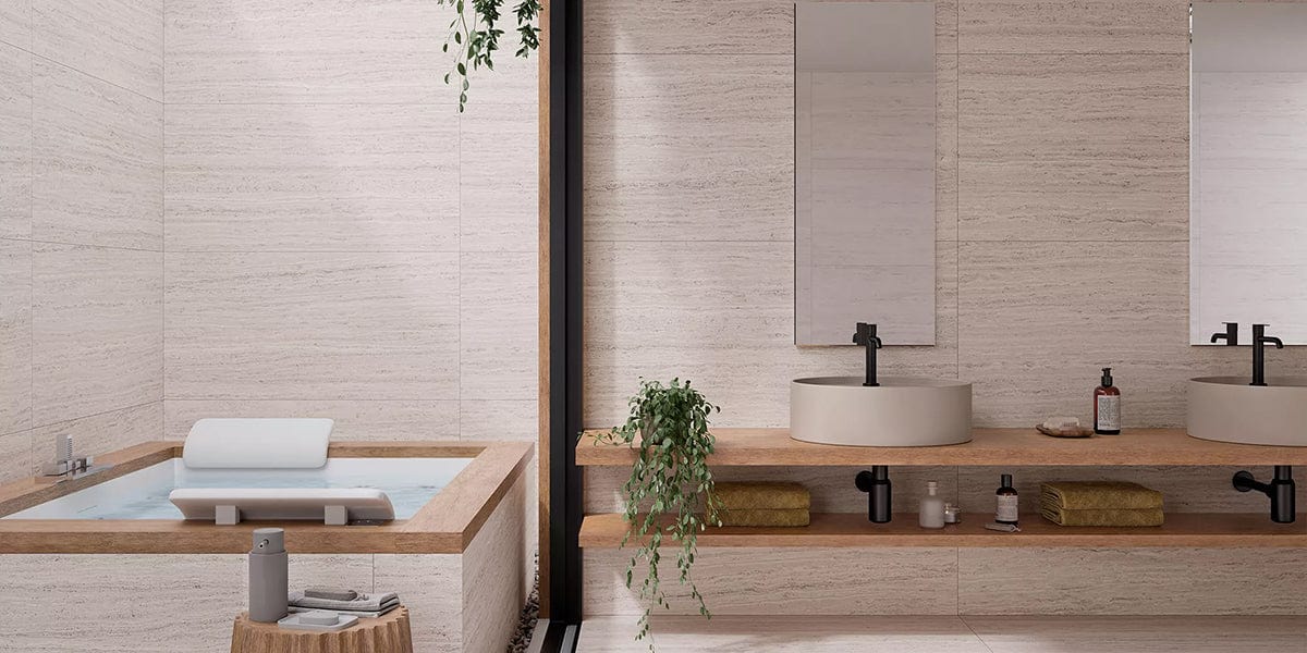 Olimpo Avorio Beige 24x48 Matte Porcelain Tile Champion Tile