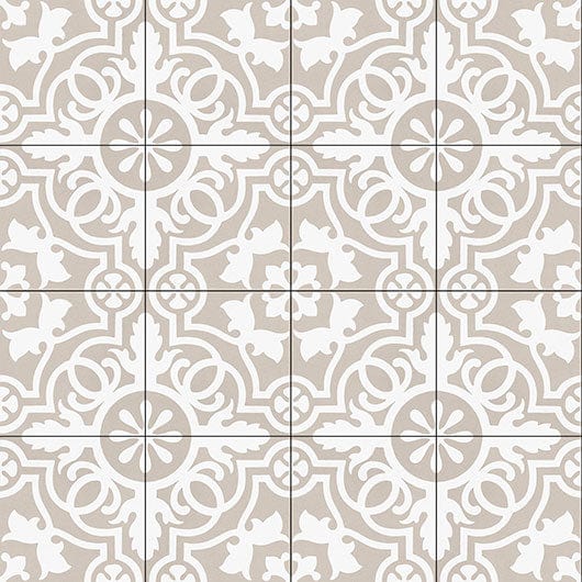 Amalfi Coast Vidal Burano Beige 8x8 Matte Porcelain Tile Euro Glass