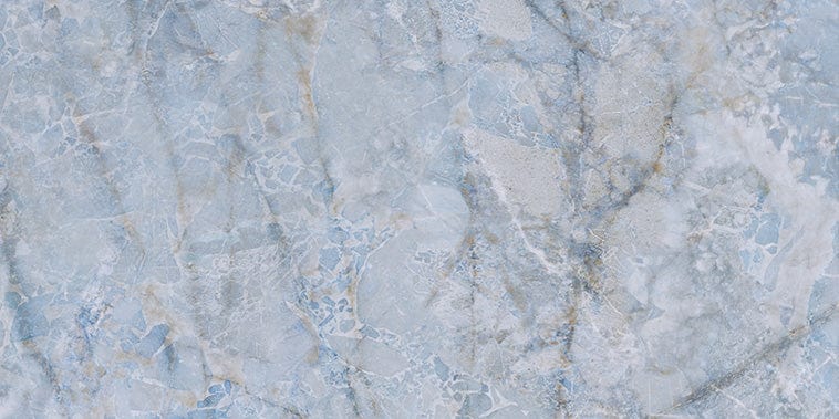 Atlantis Blue 24x48 Polished Porcelain Tile Euro Glass