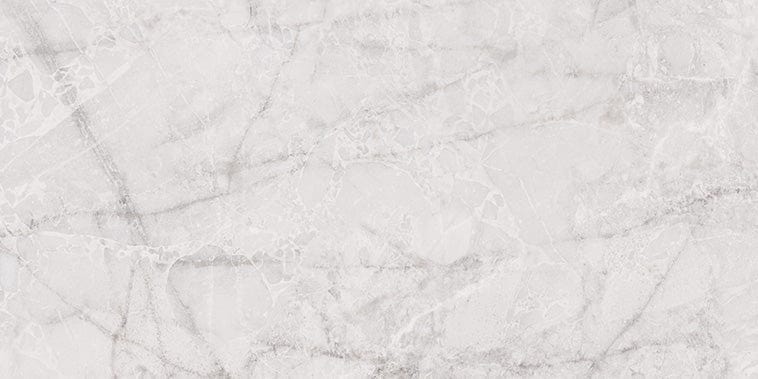 Atlantis White 24x48 Polished Porcelain Tile Euro Glass