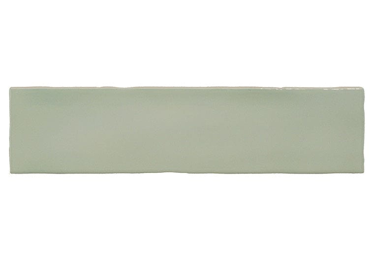 Brooklyn Jade Green 3x12 Glossy Ceramic Tile Euro Glass
