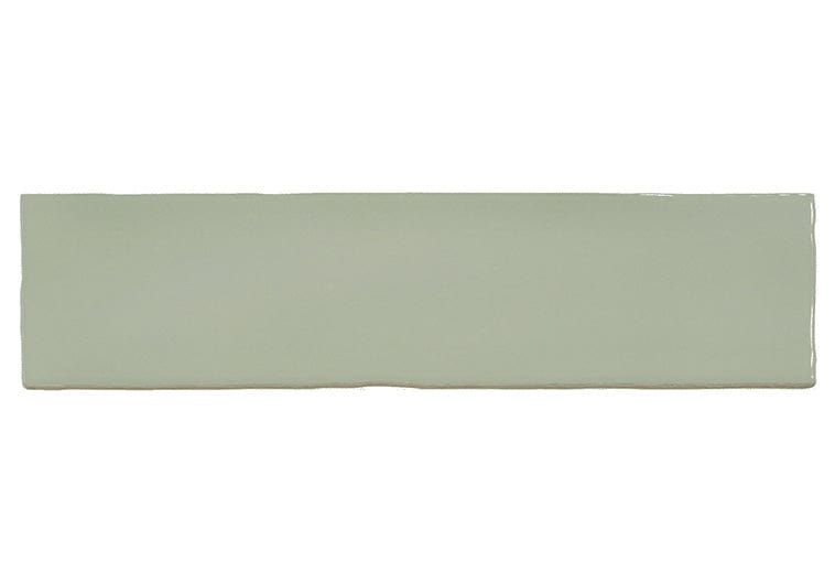 Brooklyn Jade Green 3x12 Glossy Ceramic Tile Euro Glass
