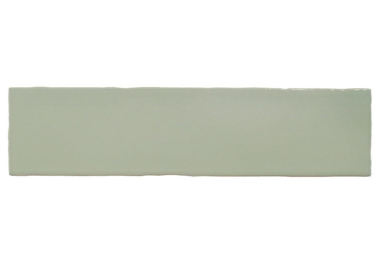 Brooklyn Jade Green 3x12 Glossy Ceramic Tile Euro Glass