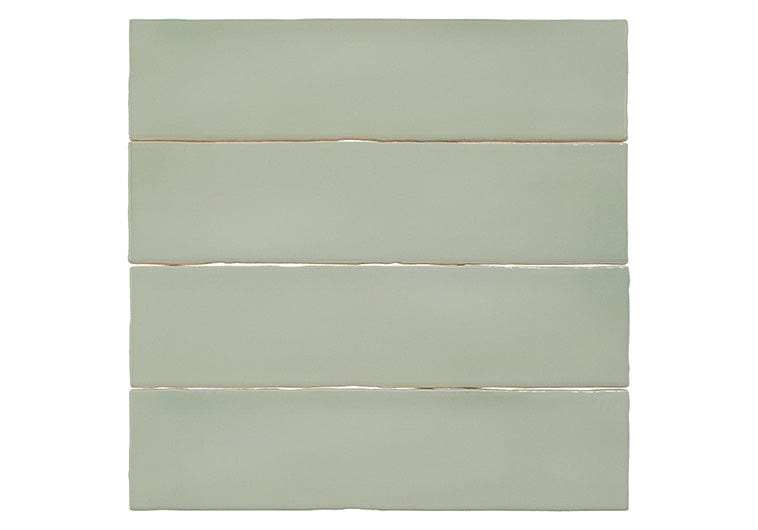 Brooklyn Jade Green 3x12 Glossy Ceramic Tile Euro Glass