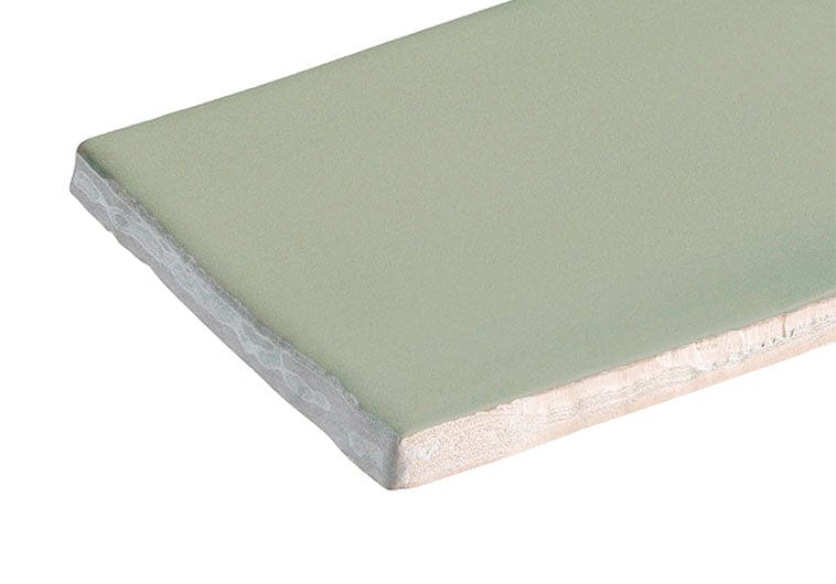 Brooklyn Jade Green 3x12 Glossy Ceramic Tile Euro Glass