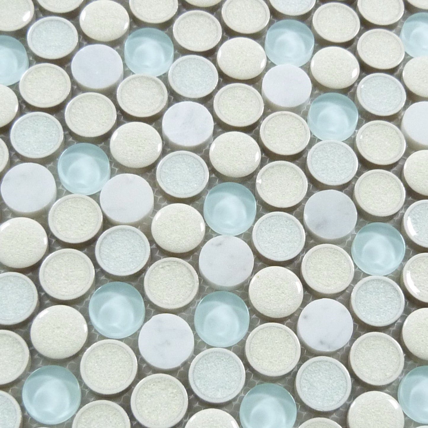 Ceremonial Dawn Celebration 1x1 Glass and Stone Tile Euro Glass