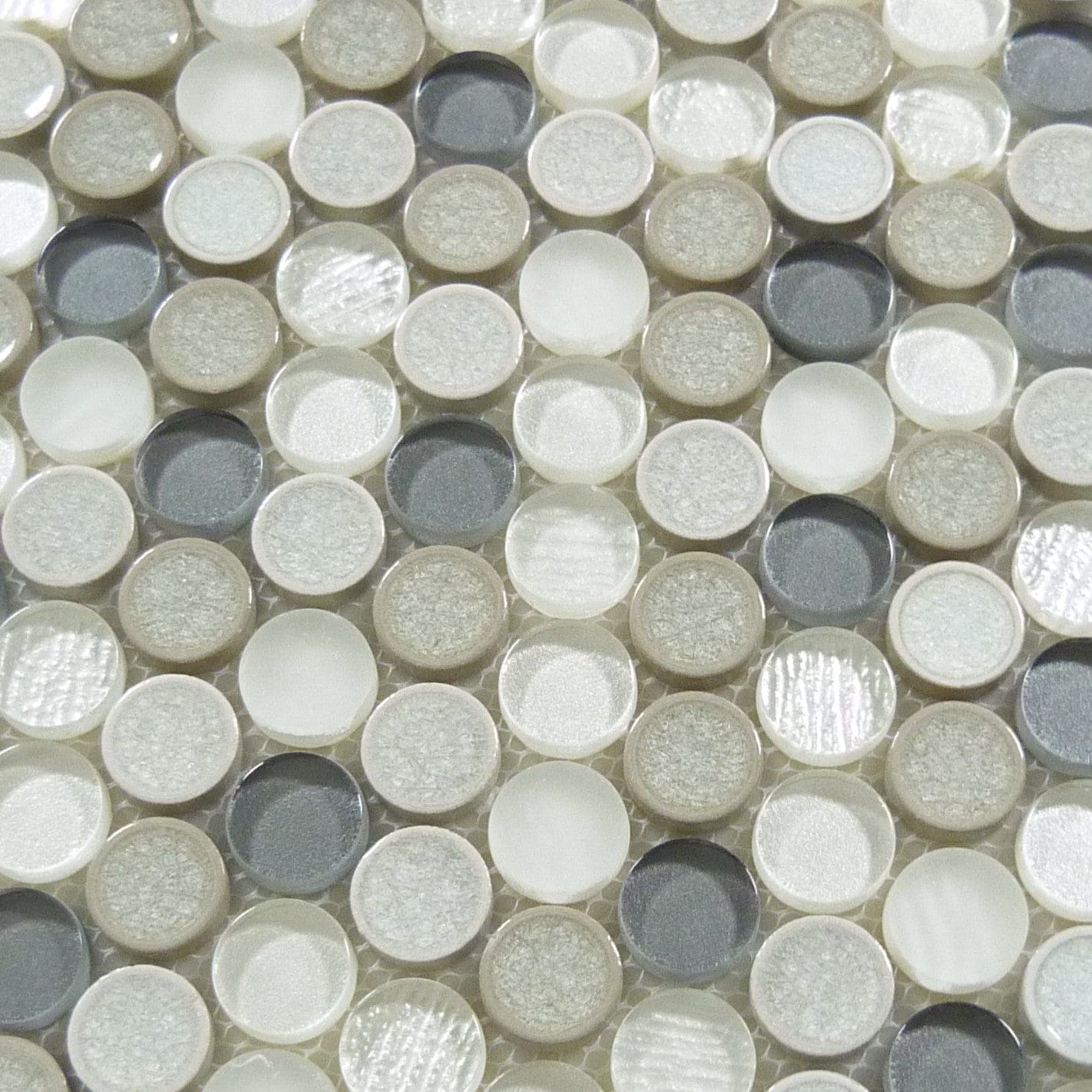 Ceremonial Local Gala 1x1 Glass and Stone Tile Euro Glass