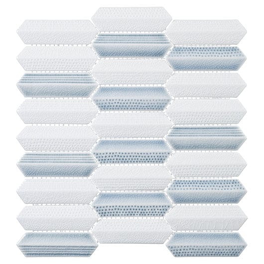 Chiseled Dreams Noon Siesta 1x4 Glass Tile Euro Glass