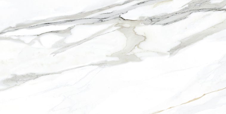 Emporio Calacatta 24x48 Polished Porcelain Tile Euro Glass