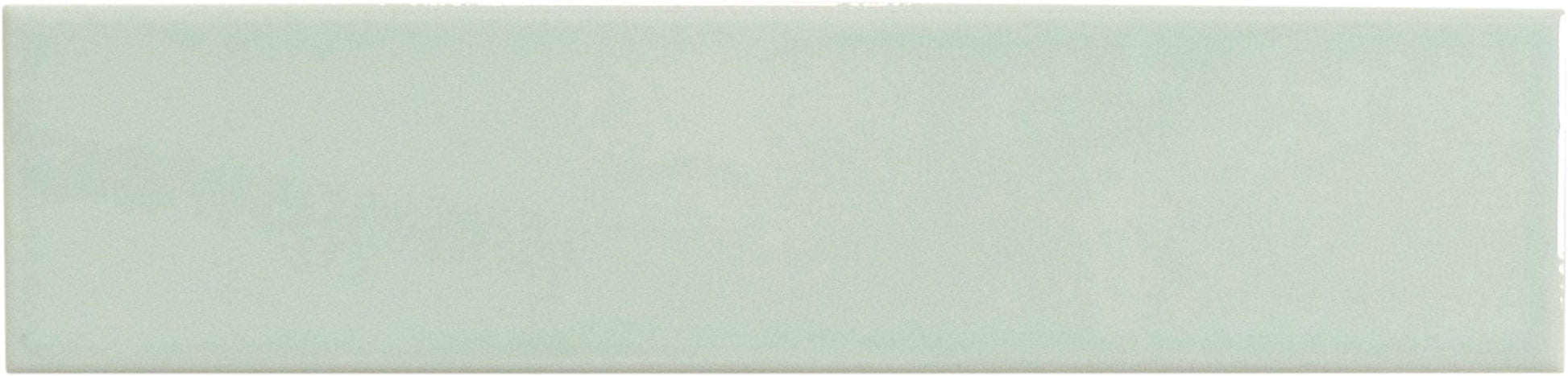 Evermore Spring Mint 3x12 Glossy Porcelain Tile Euro Glass