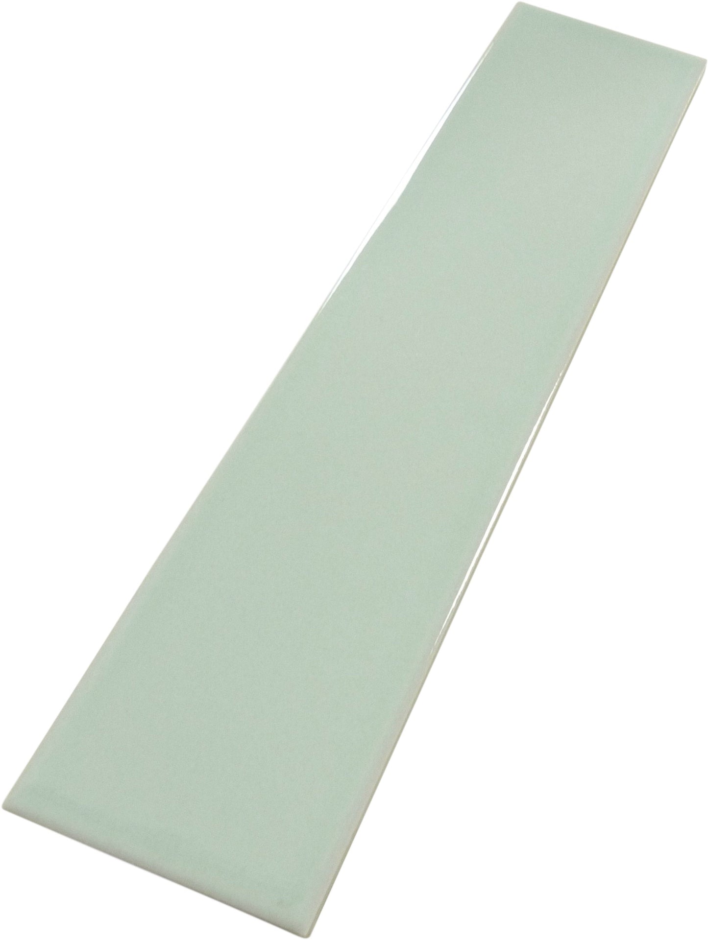 Evermore Spring Mint 3x12 Glossy Porcelain Tile Euro Glass