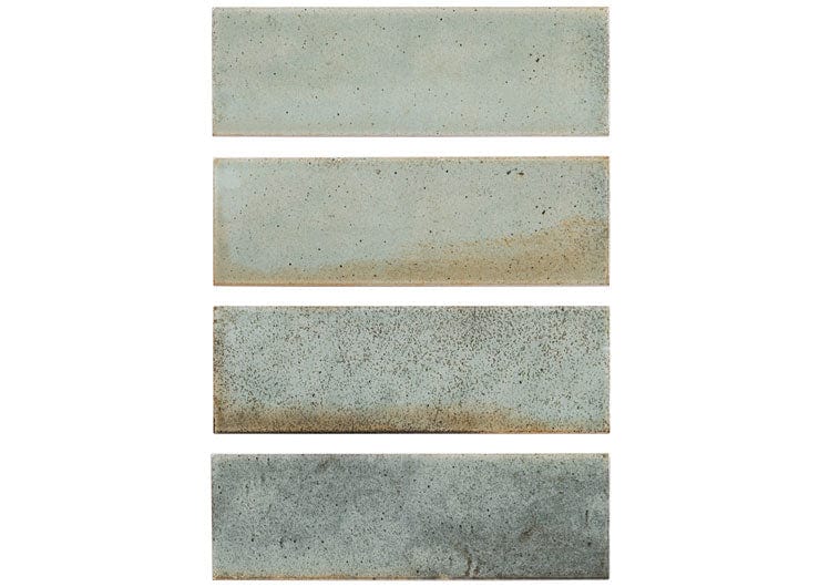 Hanoi Celadon Green 2.5x8 Glossy Tile Euro Glass