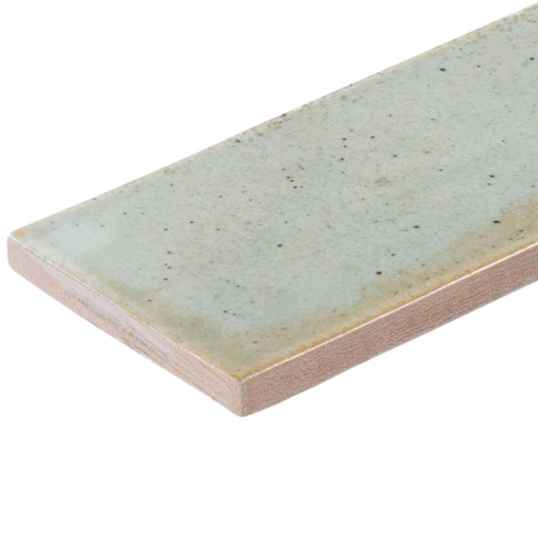 Hanoi Celadon Green 2.5x8 Glossy Tile Euro Glass