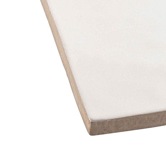 Manacor White 4x4 Glossy Ceramic Tile Euro Glass