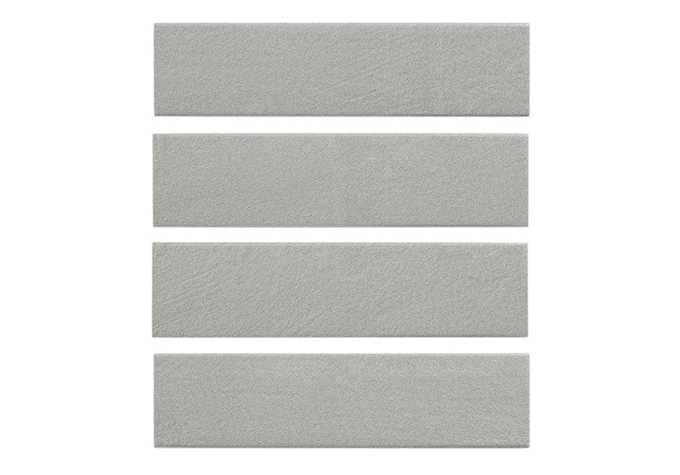 Orgallo Cludo Grey 3x9 Matte Ceramic Tile Euro Glass