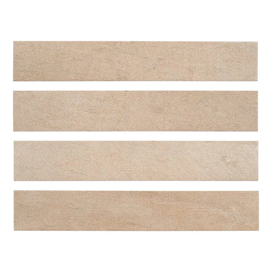 Outback Gibson Beige 3x18 Matte Porcelain Tile Euro Glass