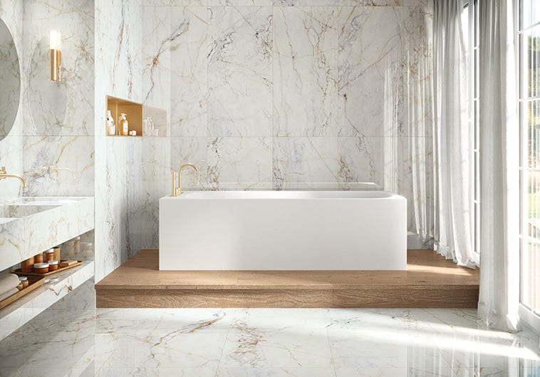 Oxyd Jewel 24x48 Polished Porcelain Tile Euro Glass