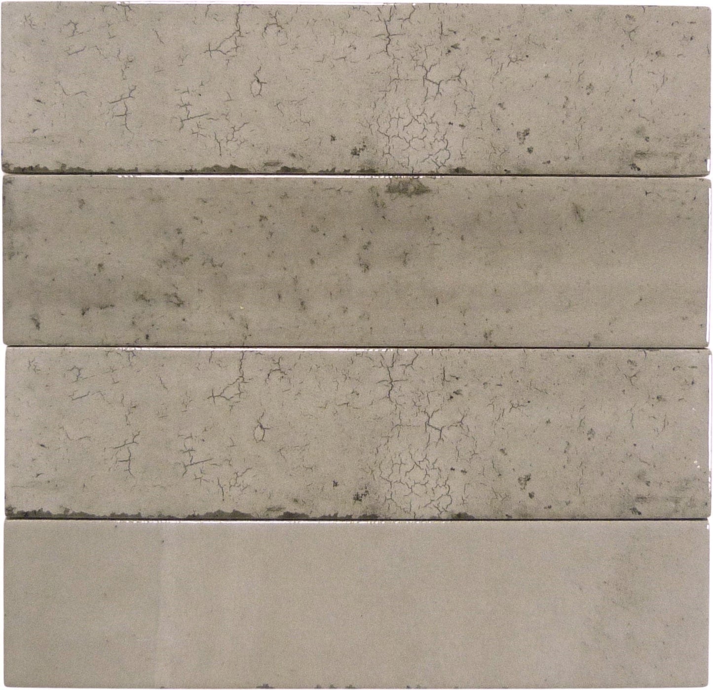 Phoenix Brick Taupe 2x10 Glossy Porcelain Tile Euro Glass