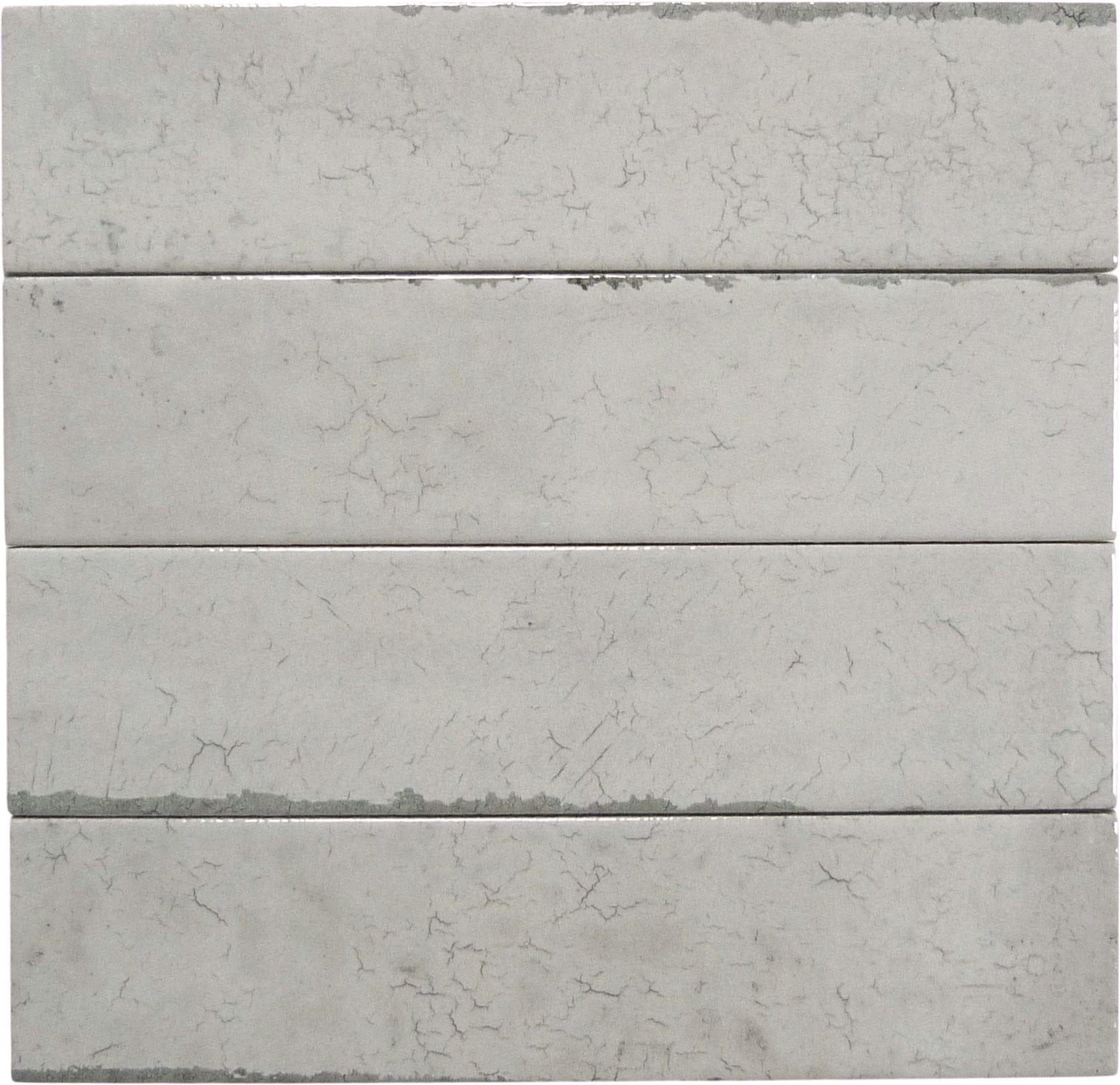 Portland Brick Grey 2x10 Glossy Porcelain Tile Euro Glass