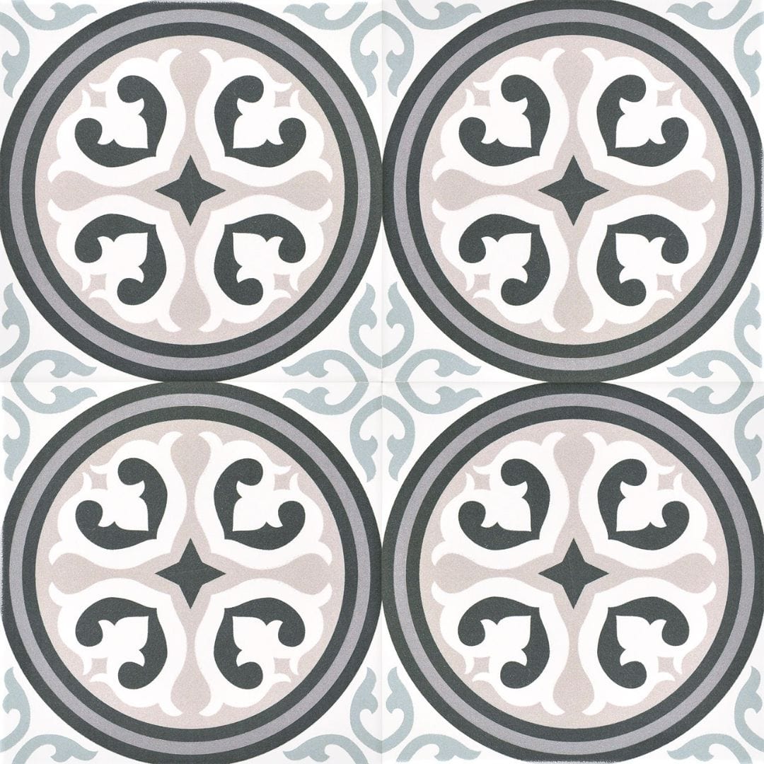 Riche Lafayette Belle Marche 8x8 Matte Porcelain Tile Euro Glass