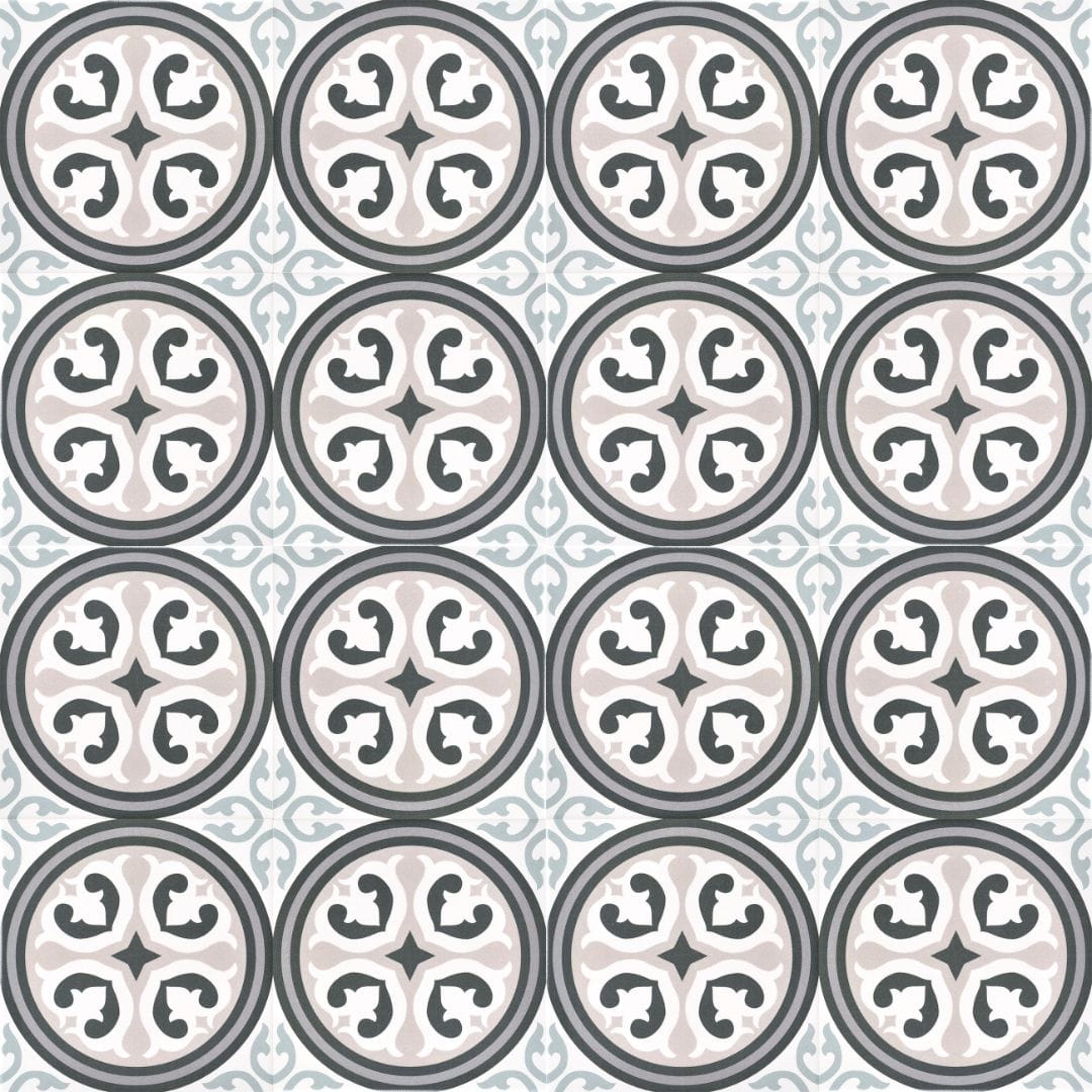 Riche Lafayette Belle Marche 8x8 Matte Porcelain Tile Euro Glass