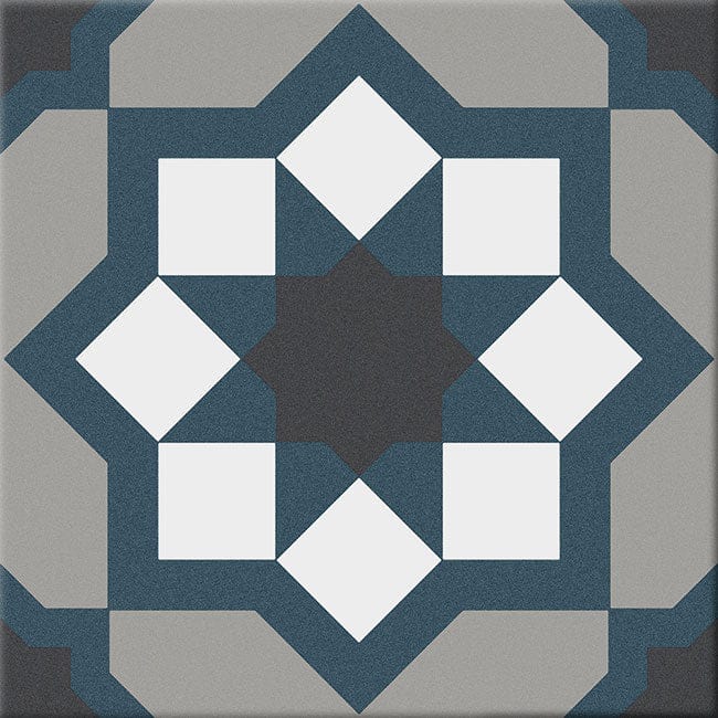Riche Lafayette Duke Valois 8x8 Matte Porcelain Tile Euro Glass