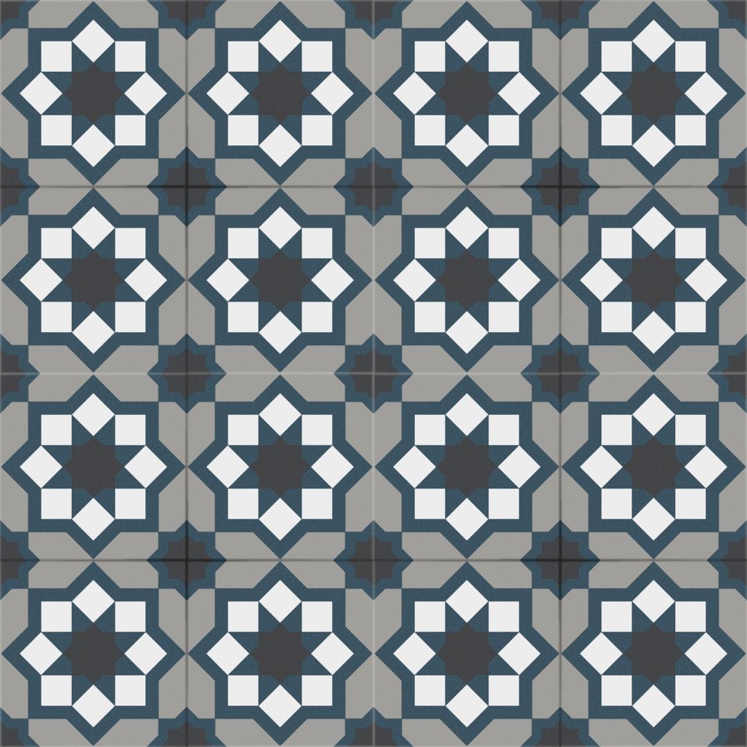 Riche Lafayette Duke Valois 8x8 Matte Porcelain Tile Euro Glass