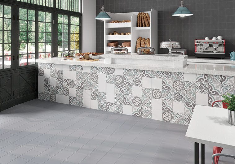 Riche Lafayette Girard Summer 8x8 Matte Porcelain Tile Euro Glass