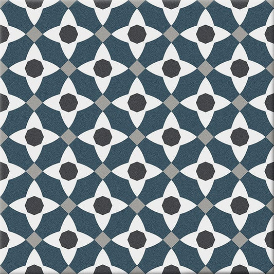 Riche Lafayette Jardin Brittany 8x8 Matte Porcelain Tile Euro Glass