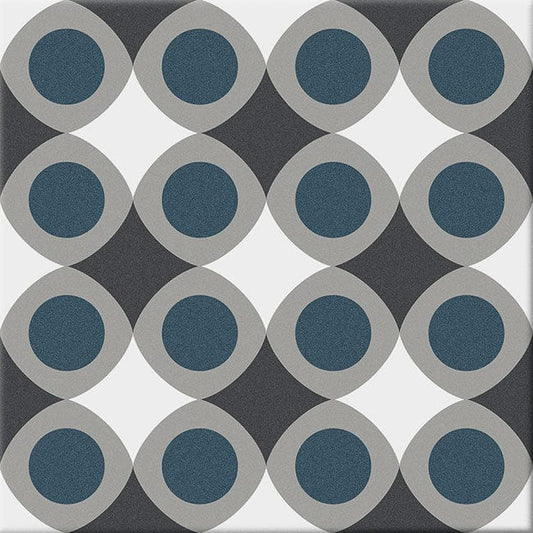 Riche Lafayette Magnifique 8x8 Matte Porcelain Tile Euro Glass