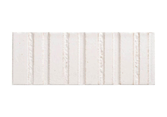 Sarmento Arden 3x8 Linear Deco Glossy Porcelain Tile Euro Glass