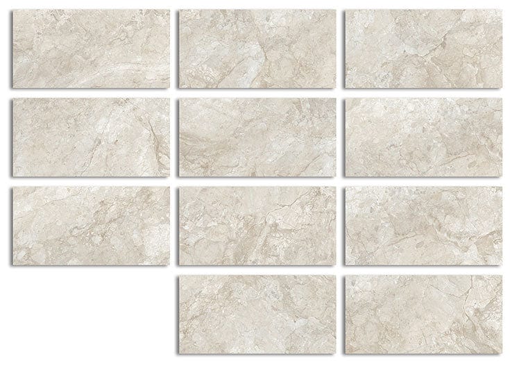 Stream Bone 24x48 Polished Porcelain Tile Euro Glass