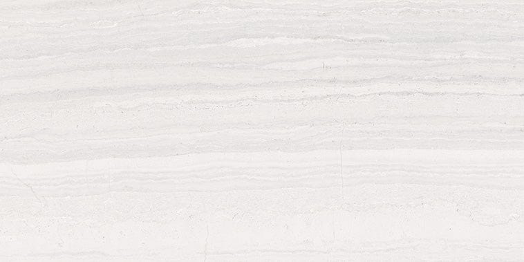 Tuscany White 24x48 Polished Porcelain Tile Euro Glass