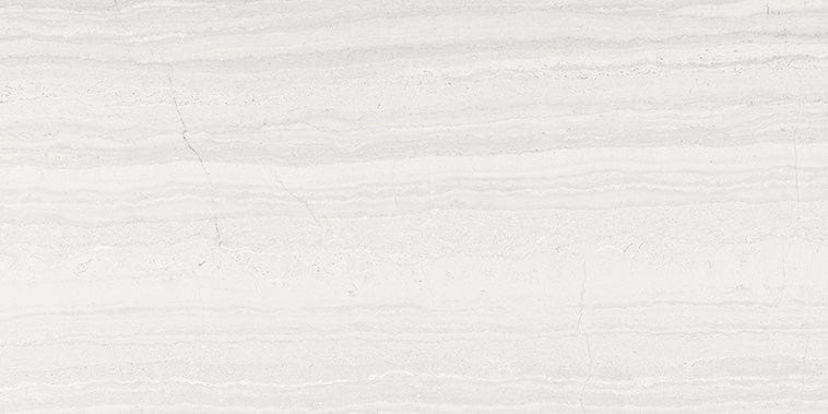 Tuscany White 24x48 Polished Porcelain Tile Euro Glass