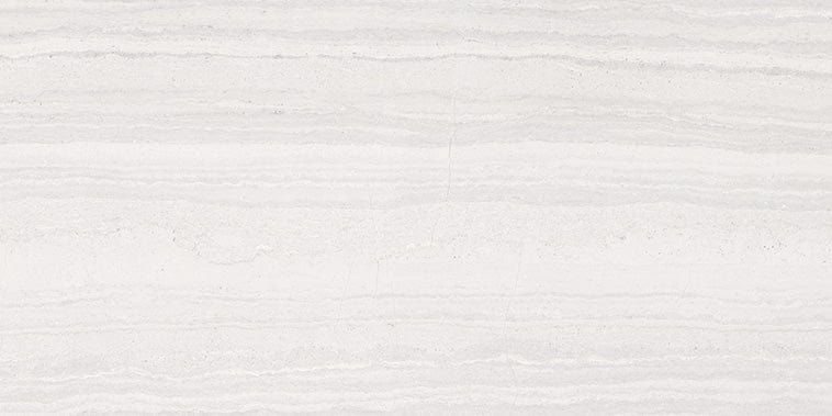 Tuscany White 24x48 Polished Porcelain Tile Euro Glass