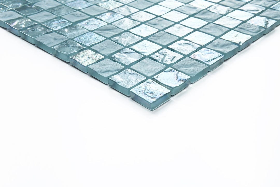 Crystal Soho Green 1x1 Glass Tile Fusion