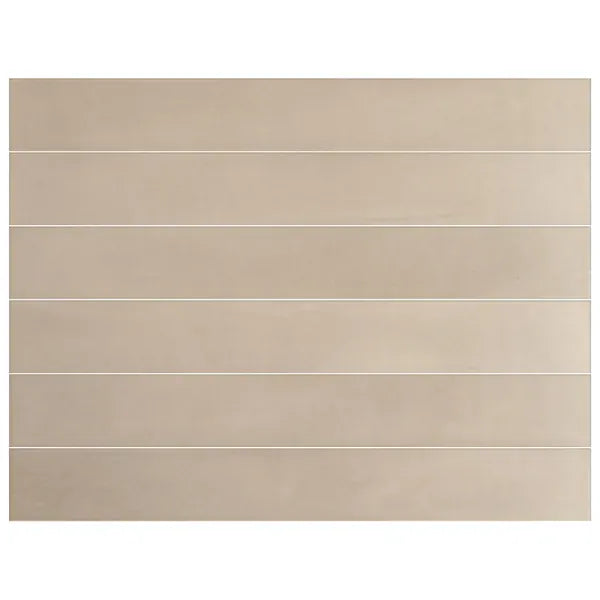 Etherea Horizon Brown 2x16 Matte Porcelain Tile Matrix Mosaics