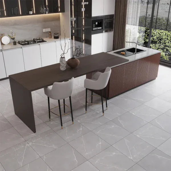 Velanza Cenere Gray 24×24 Matte Porcelain Tile Matrix Mosaics