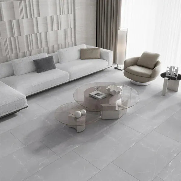 Velanza Cenere Gray24×48 Matte Porcelain Tile Matrix Mosaics
