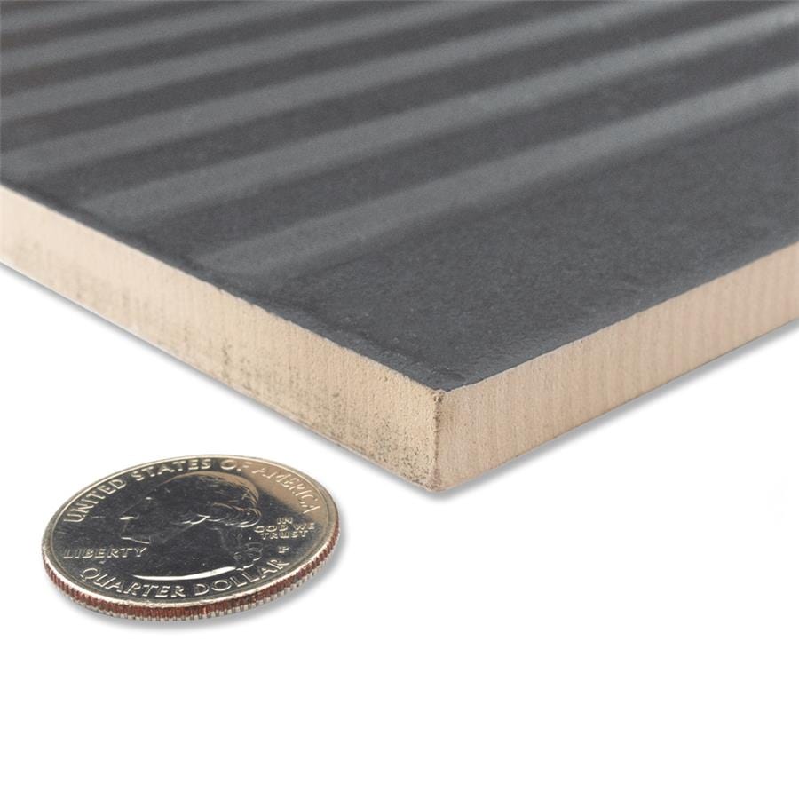 Kings Loft Black 8x15.75 Ceramic Tile Merola