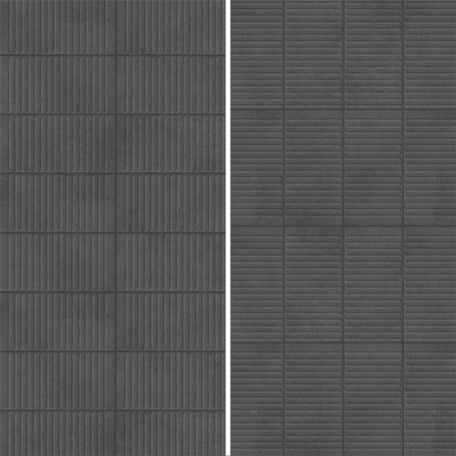 Kings Loft Black 8x15.75 Ceramic Tile Merola