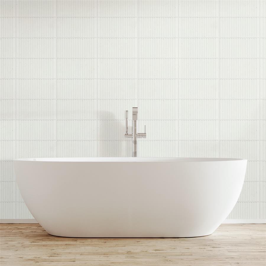 Kings Loft White 8x15.75 Ceramic Tile Merola