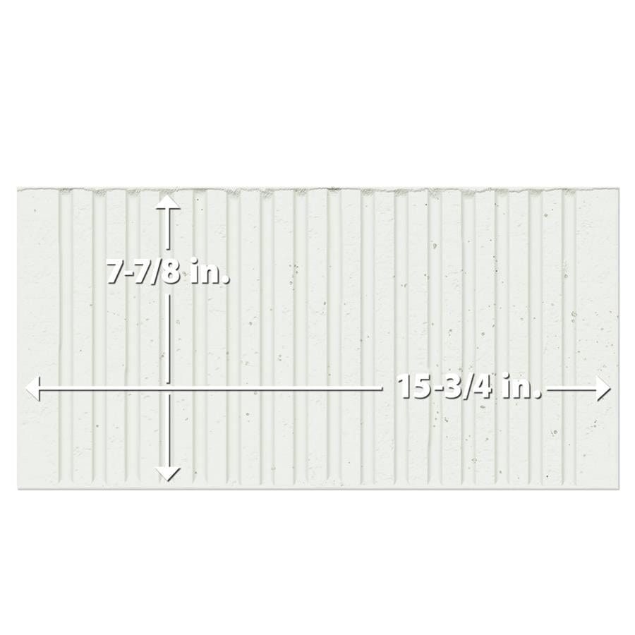 Kings Loft White 8x15.75 Ceramic Tile Merola