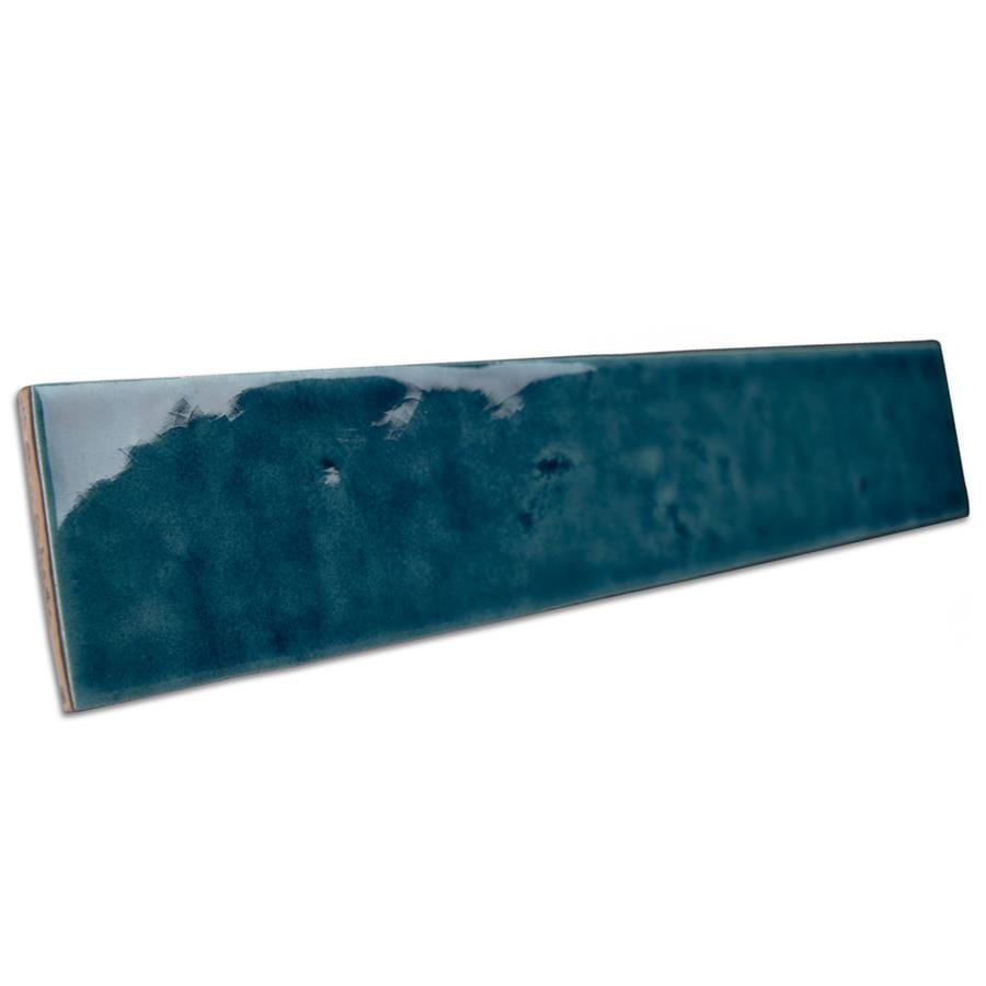 Menorca Amun Blue 2.5x13 Glossy Ceramic Tile Merola