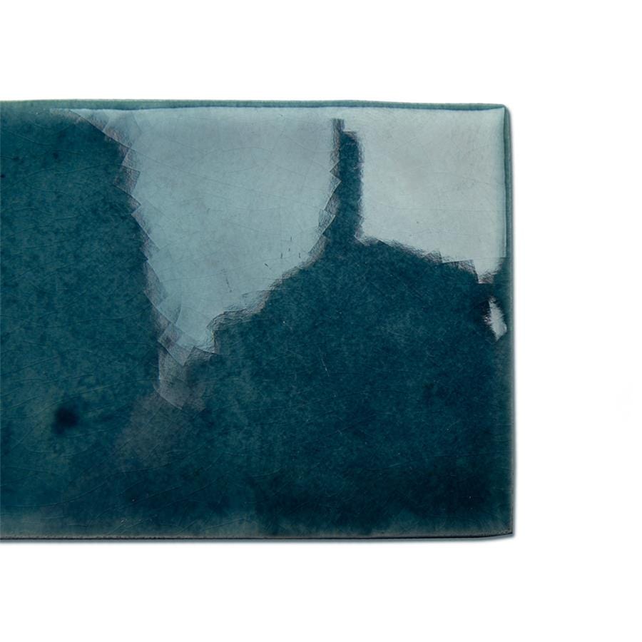 Menorca Amun Blue 2.5x13 Glossy Ceramic Tile Merola
