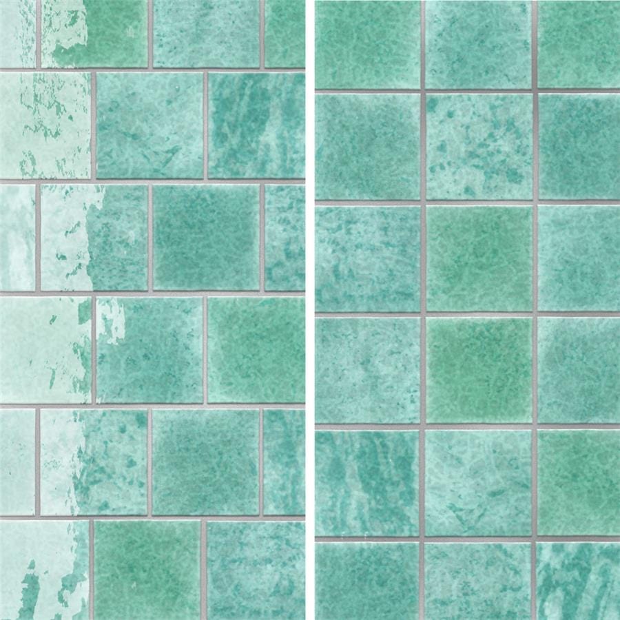 Menorca Aqua 4x4 Glossy Ceramic Tile Merola
