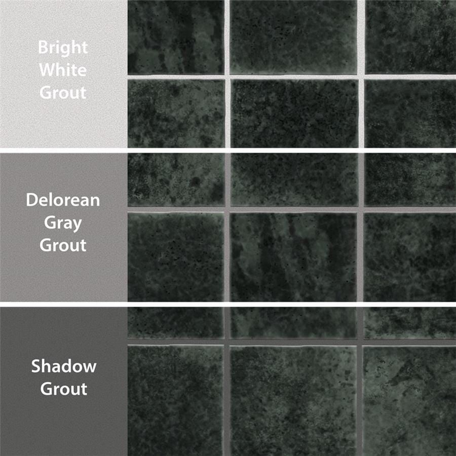 Menorca Forest Black 4x4 Glossy Ceramic Tile Merola
