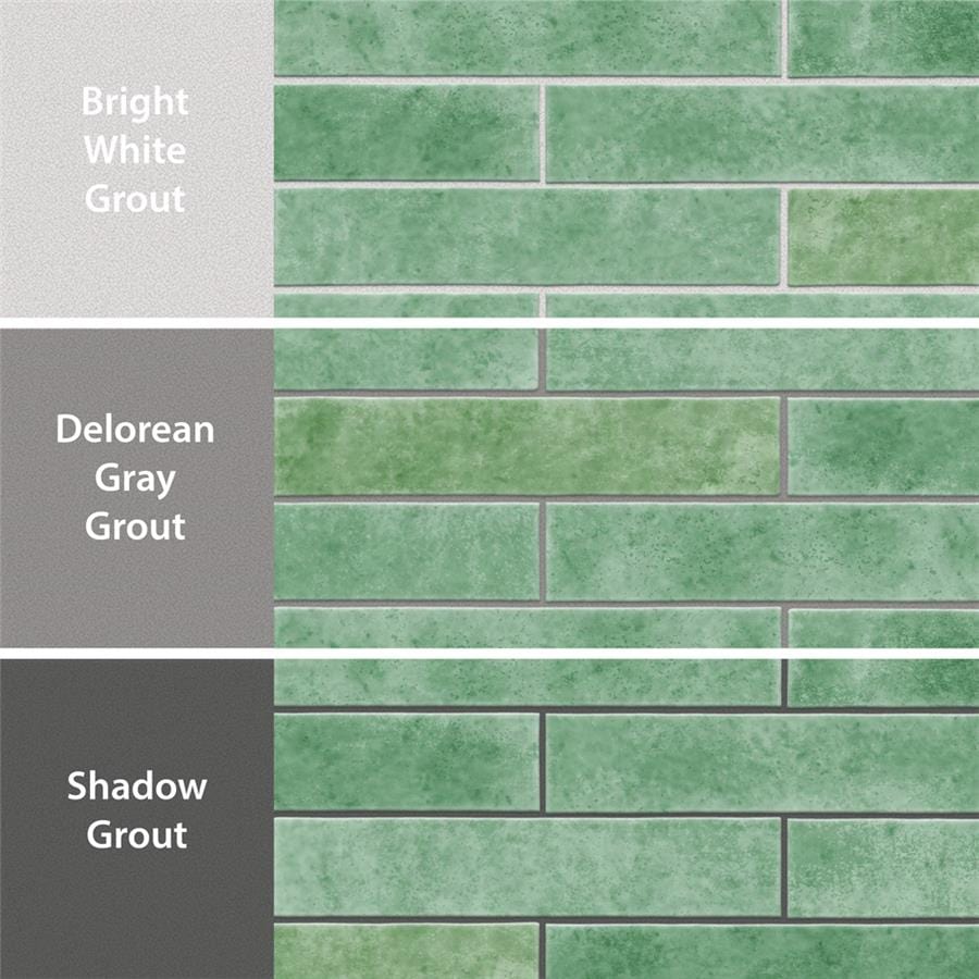 Menorca Lake Green 2.5x13 Glossy Ceramic Tile Merola