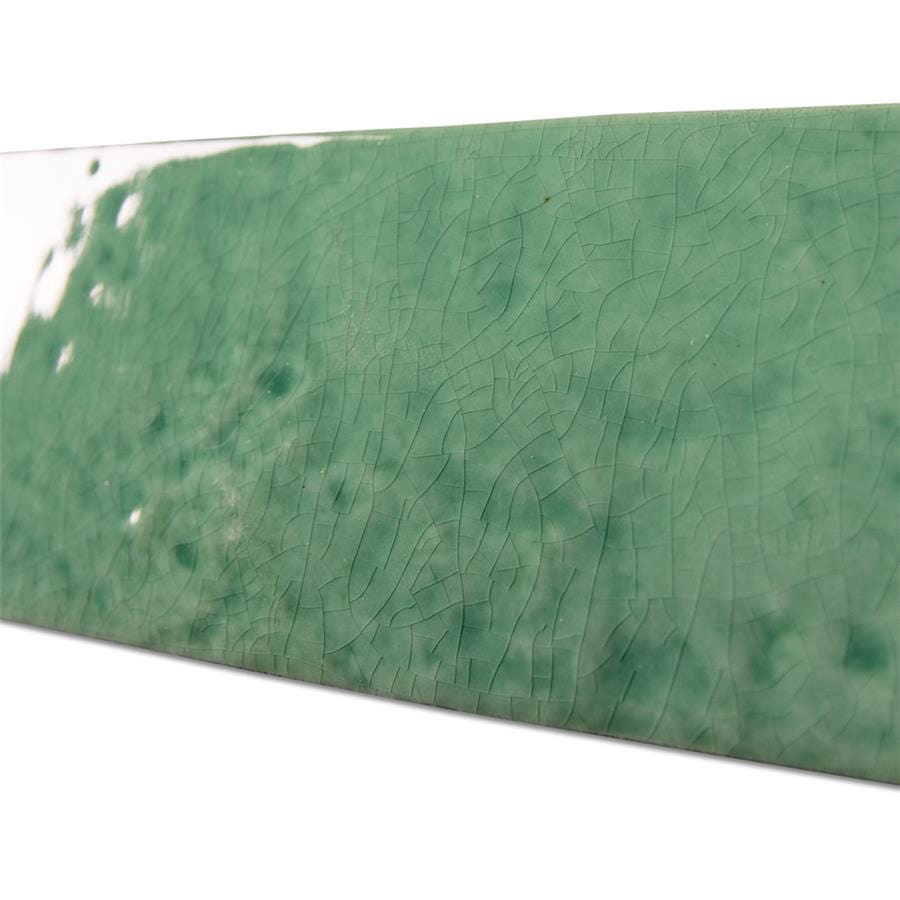 Menorca Lake Green 2.5x13 Glossy Ceramic Tile Merola