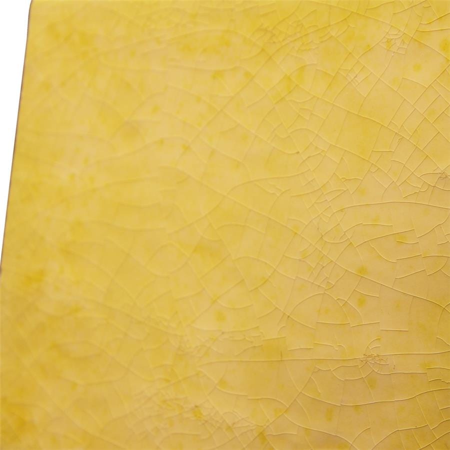 Menorca Lemon Yellow 4x4 Glossy Ceramic Tile Merola